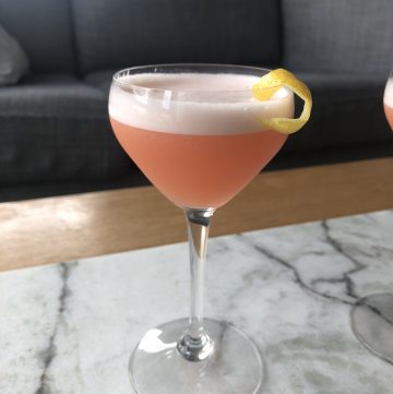 Smokeshow Sour - A Mezcal Cocktail - Only New Leftovers