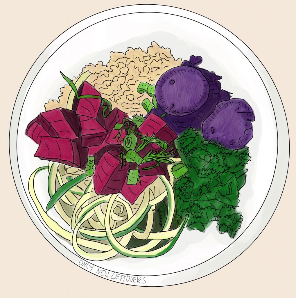 Rainbow Veggie dinner bowls