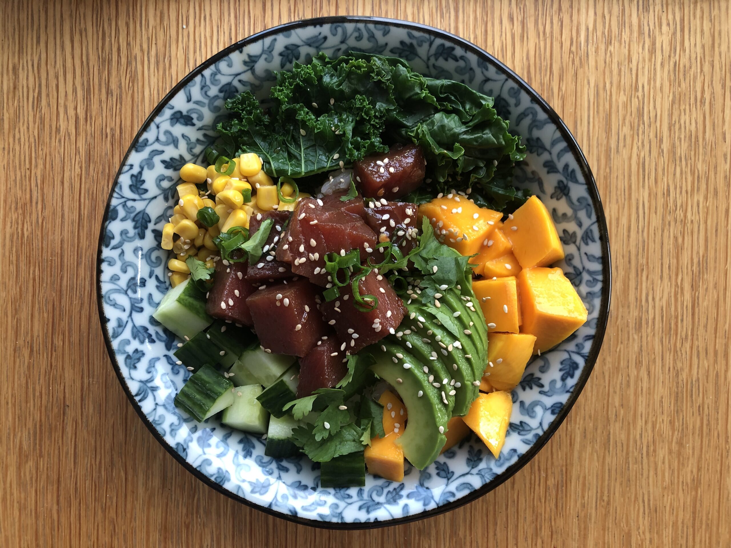 Hawaiian food with a modern twist featuring delicious ahi poke.